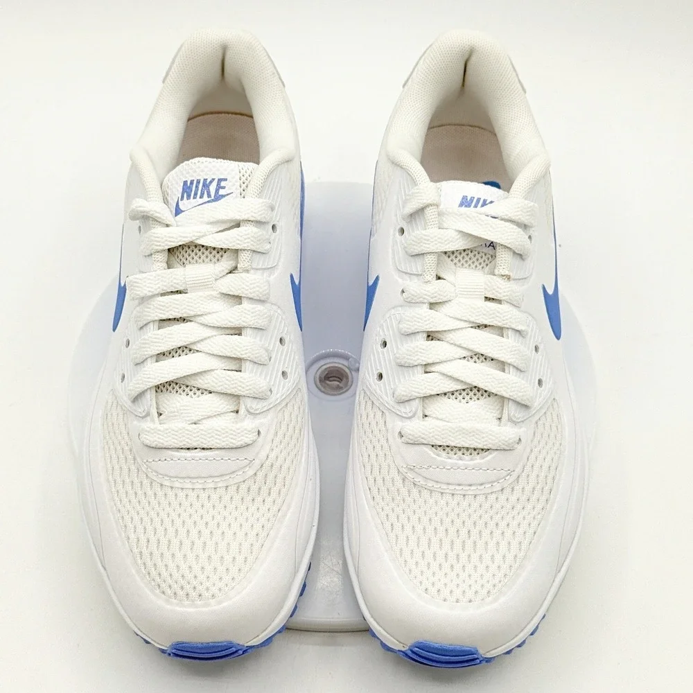 Nike Air Max 90 G Golf Shoes / Size 9 Womens / White Royal Pulse HV9305-100, New